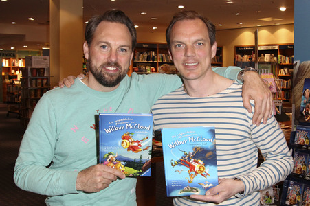 Kinderlesung mit Steven Gätjen und Andreas Karlström in Hamburg