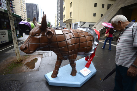 Cow Parade in Sao Paulo