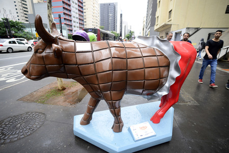 Cow Parade in Sao Paulo