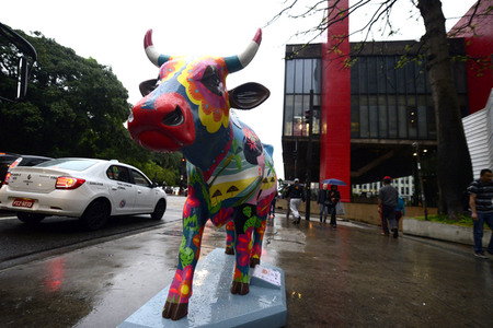 Cow Parade in Sao Paulo