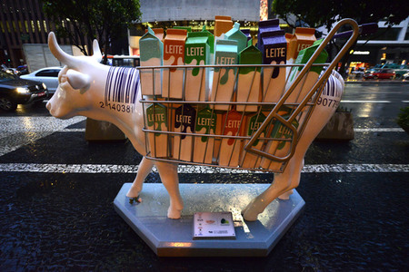 Cow Parade in Sao Paulo