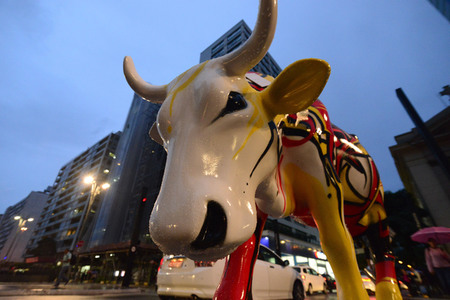 Cow Parade in Sao Paulo