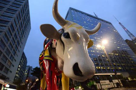 Cow Parade in Sao Paulo