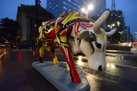 Cow Parade in Sao Paulo