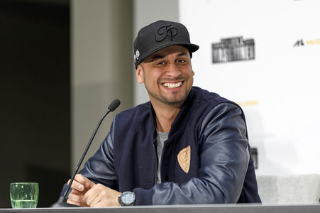 Pressekonferenz zum Charity-Event 'Duell der Maschinen' in Köln