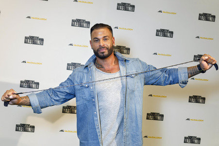 Pressekonferenz zum Charity-Event 'Duell der Maschinen' in Köln