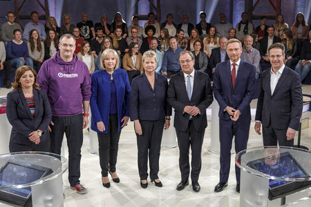TV-Duell 'Wahlarena' in Köln