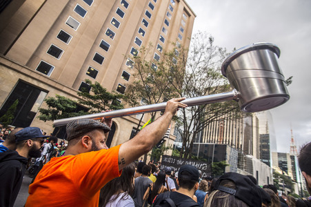 Hanf-Parade in Sao Paulo