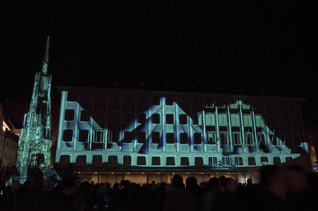 Blaue Nacht 2017 in Nürnberg