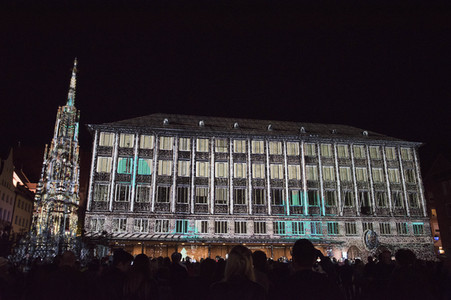 Blaue Nacht 2017 in Nürnberg