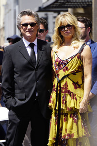 Goldie Hawn und Kurt Russell erhalten Sterne auf dem Hollywood Walk of Fame in Los Angeles