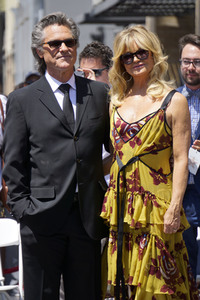 Goldie Hawn und Kurt Russell erhalten Sterne auf dem Hollywood Walk of Fame in Los Angeles