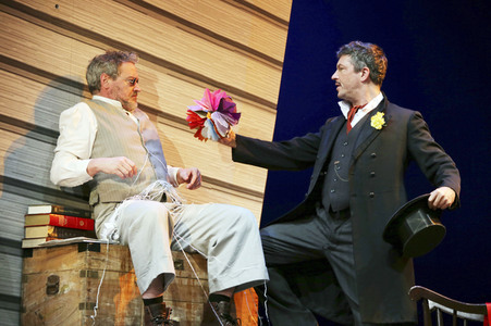 Theaterprobe 'Die Jungs im Herbst' in Hamburg