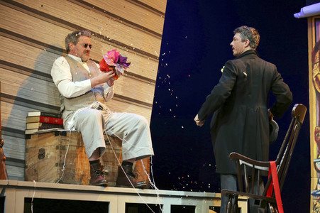 Theaterprobe 'Die Jungs im Herbst' in Hamburg