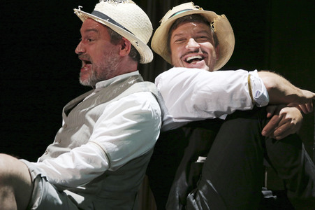 Theaterprobe 'Die Jungs im Herbst' in Hamburg
