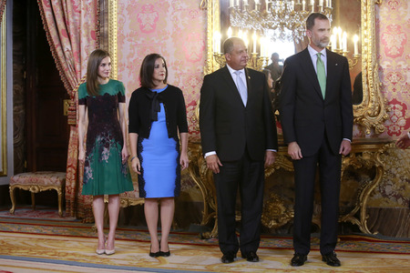 Lunch zu Ehren von Präsident Solis in Madrid