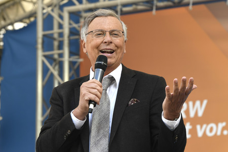 Abschlussveranstaltung der CDU im NRW Wahlkampf in Aachen