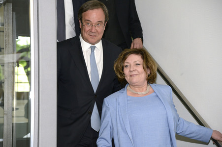 Wahlparty der CDU NRW in Düsseldorf