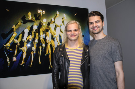 Vernissage der Fotoaustellung von Natascha Ochsenknecht in Berlin