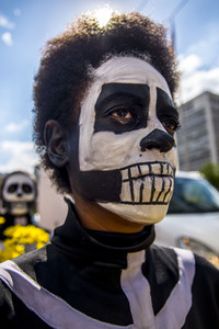 Demonstration gegen Sparmaßnahmen im Kulturbereich in Sao Paulo