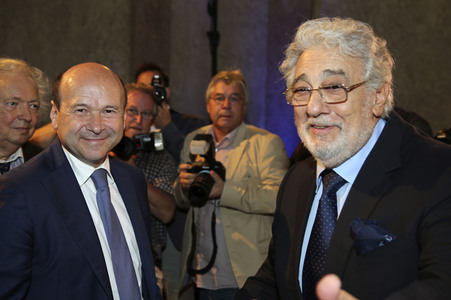 Ehrung von Placido Domingo in Wien