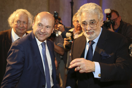 Ehrung von Placido Domingo in Wien