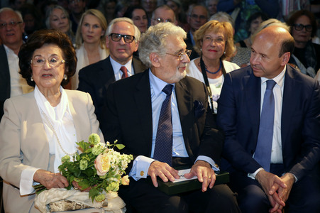 Ehrung von Placido Domingo in Wien