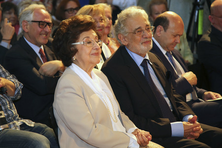 Ehrung von Placido Domingo in Wien