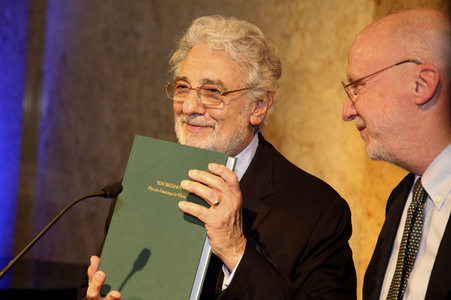Ehrung von Placido Domingo in Wien