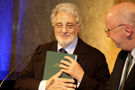 Ehrung von Placido Domingo in Wien