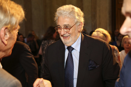 Ehrung von Placido Domingo in Wien