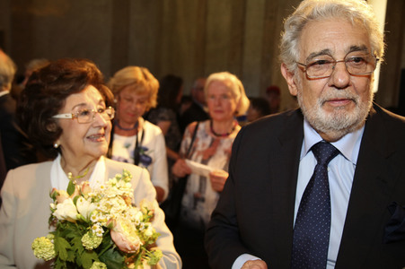 Ehrung von Placido Domingo in Wien