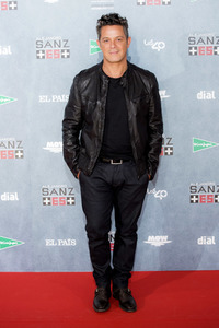 Photocall mit Alejandro Sanz in Madrid