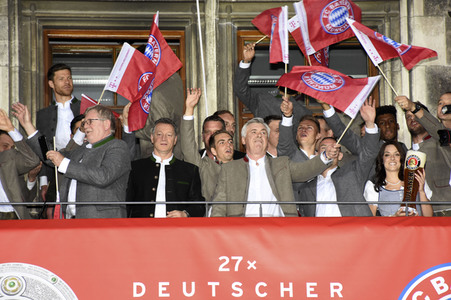 Meisterfeier 2017 des FC Bayern München