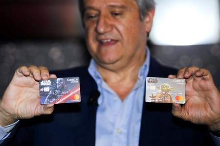 Briefmarkenpräsentation zu 40 Jahre Star Wars in Madrid
