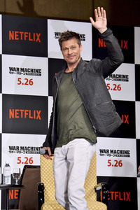 Pressekonferenz 'War Machine' in Tokio