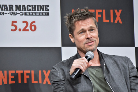 Pressekonferenz 'War Machine' in Tokio