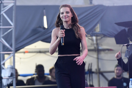 Yvonne Catterfeld live beim 36. Deutschen Evangelischen Kirchentag in Berlin