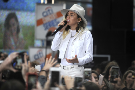 Konzert von Miley Cyrus in New York