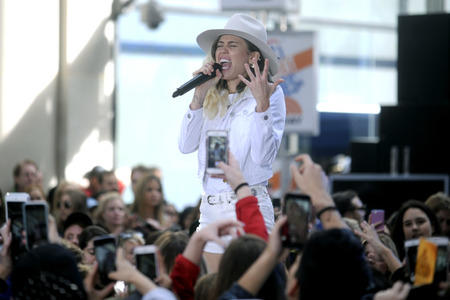 Konzert von Miley Cyrus in New York