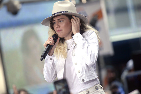 Konzert von Miley Cyrus in New York