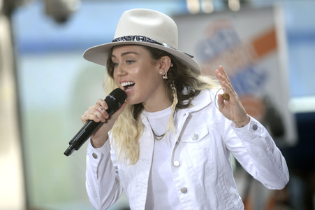Konzert von Miley Cyrus in New York