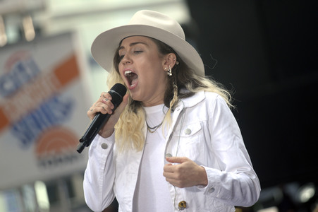 Konzert von Miley Cyrus in New York