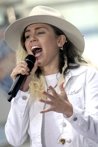 Konzert von Miley Cyrus in New York