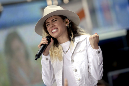 Konzert von Miley Cyrus in New York