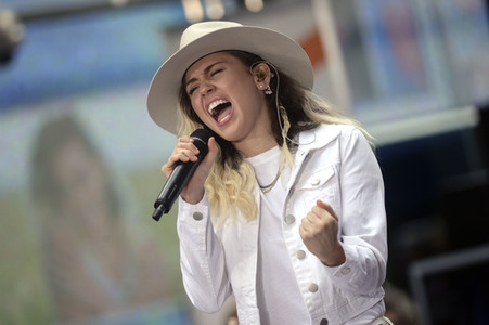 Konzert von Miley Cyrus in New York