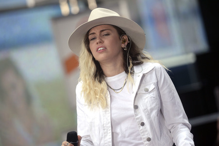 Konzert von Miley Cyrus in New York