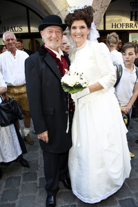Künstlerfest 'Vorstadthochzeit anno 1905' in München