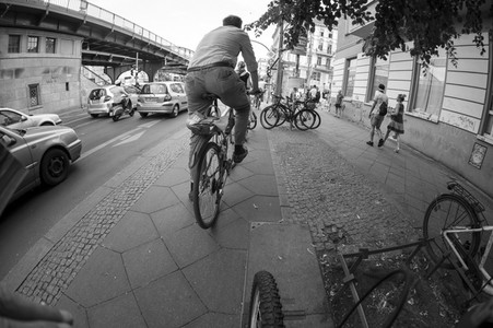 Symbolfoto Radfahren
