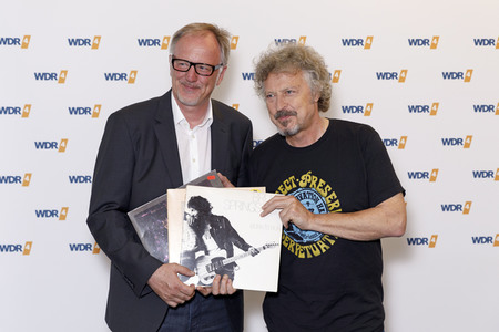 WDR Pressetermin mit Wolfgang Niedecken in Köln